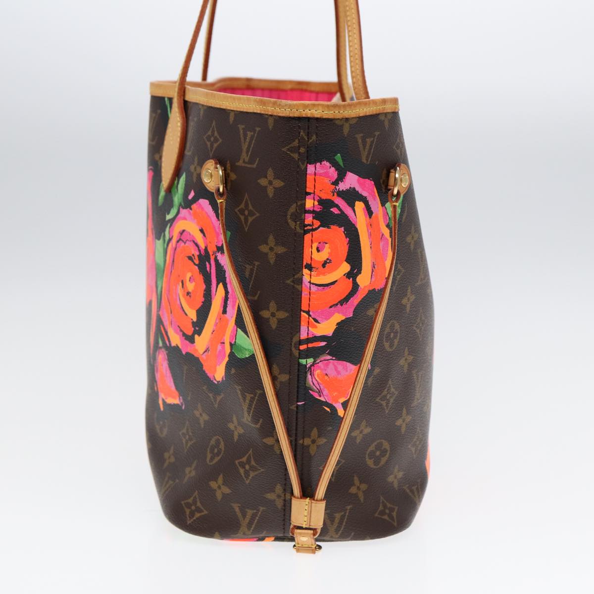 LOUIS VUITTON Monogram Rose Neverfull MM Tote Bag M48613 LV Auth 85918SAV