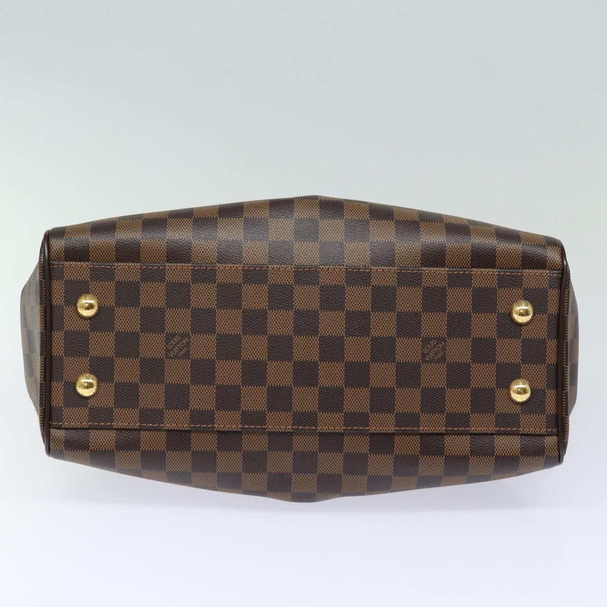 LOUIS VUITTON Damier Ebene Trevi GM Hand Bag 2way N51998 LV Auth 85934SAV