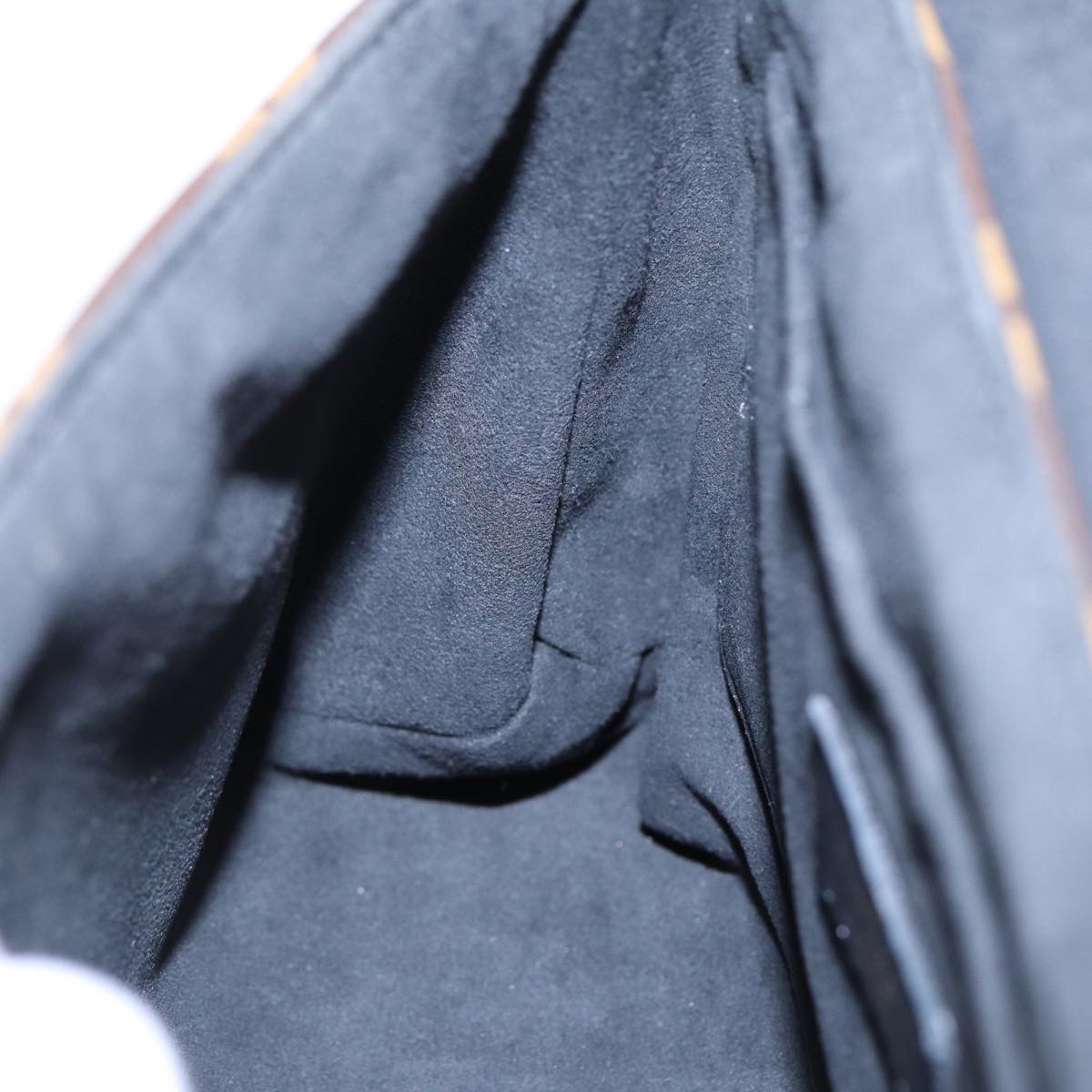 LOUIS VUITTON Monogram Rocky BB Hand Bag 2way Black M44141 LV Auth 85942A