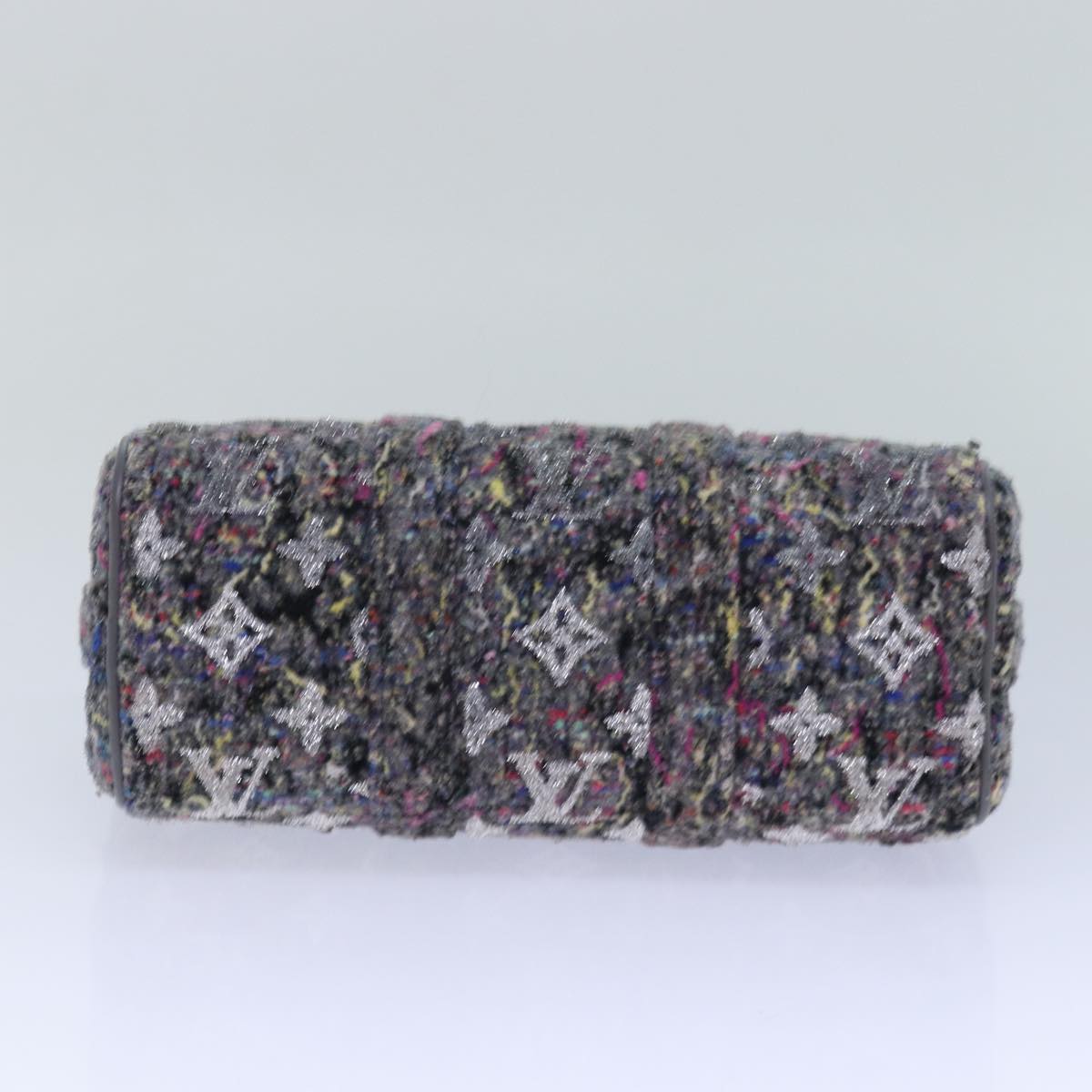 LOUIS VUITTON Monogram Felt Keepall XS Hand Bag Gray M80821 LV Auth 86001SM