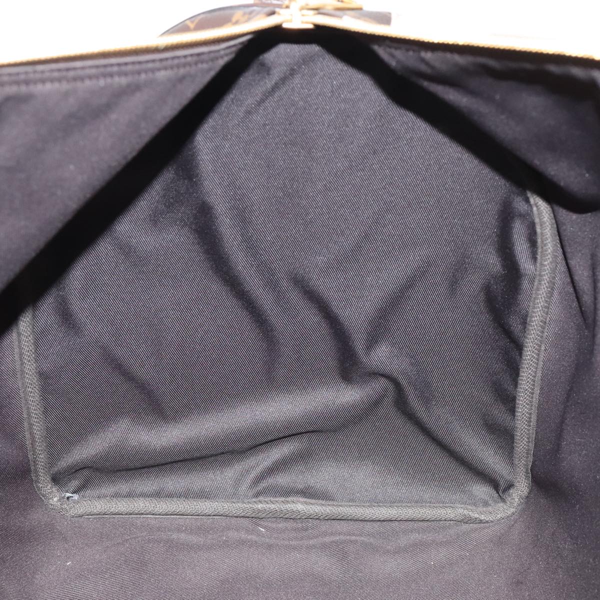 LOUIS VUITTON LV Portrait Keepall Bandouliere 55 Bag Brown M46677 Auth 86022SM