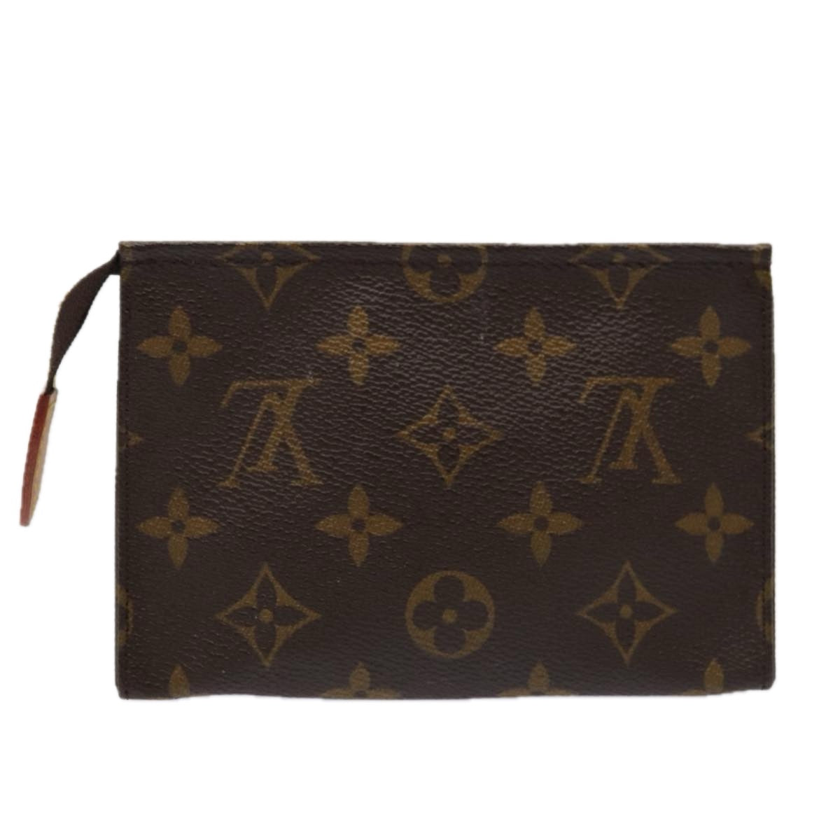 LOUIS VUITTON Monogram Poche Toilette 15 Pouch M47546 LV Auth 86035