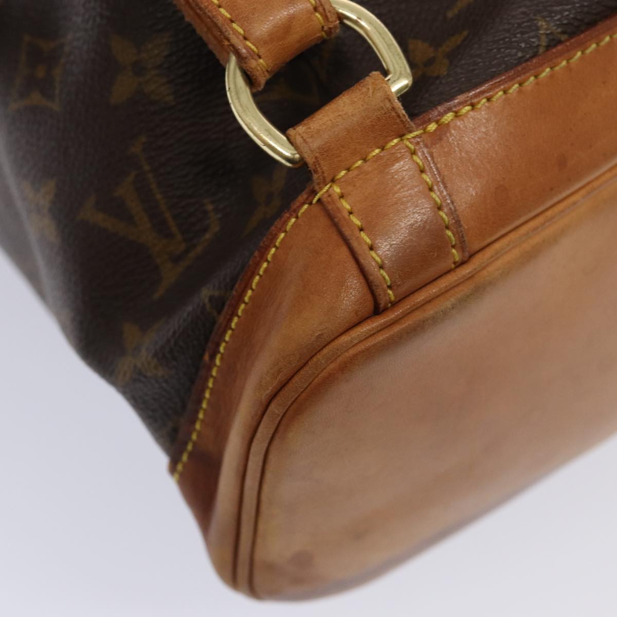 LOUIS VUITTON Monogram Montsouris GM Backpack M51135 LV Auth 86239