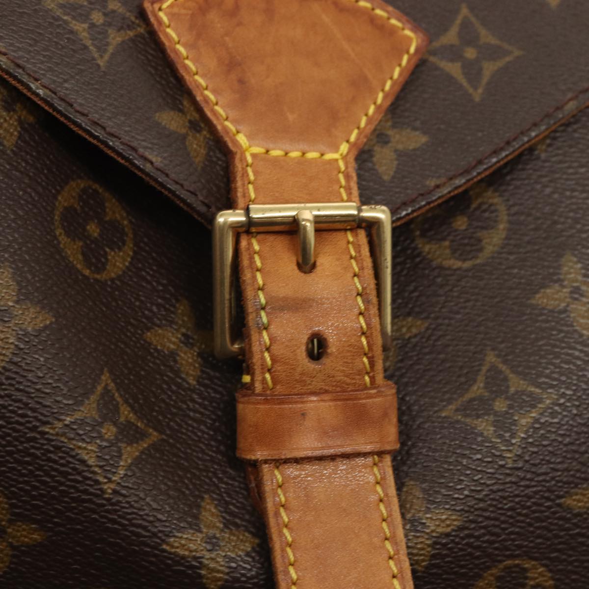 LOUIS VUITTON Monogram Montsouris GM Backpack M51135 LV Auth 86239