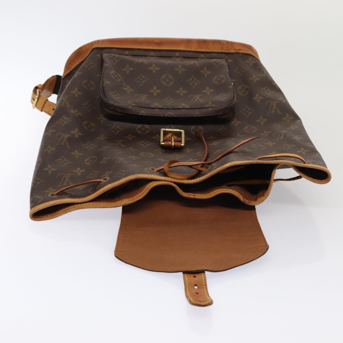 LOUIS VUITTON Monogram Montsouris GM Backpack M51135 LV Auth 86239