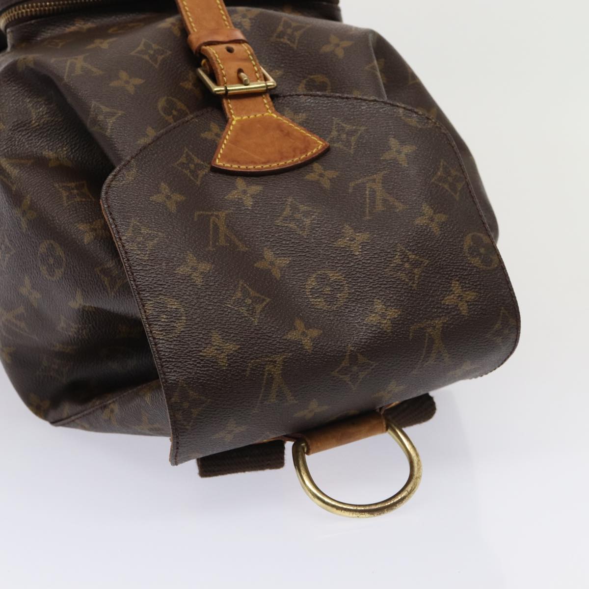 LOUIS VUITTON Monogram Montsouris GM Backpack M51135 LV Auth 86239