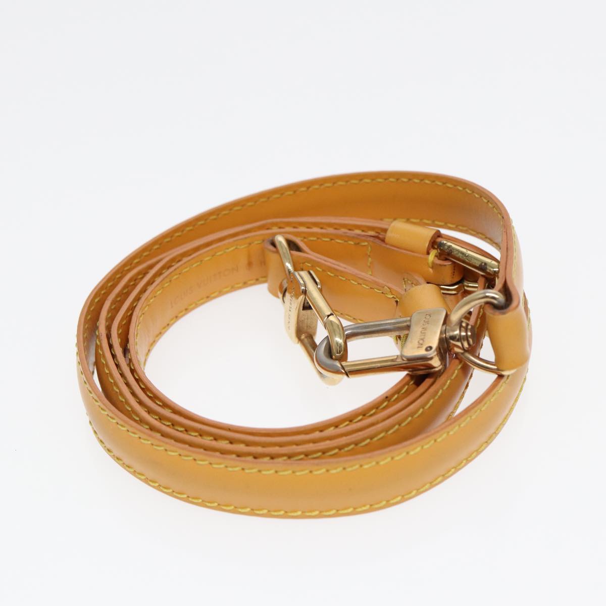 LOUIS VUITTON Epi Adjustable Shoulder Strap 37""""-44.1"""" Yellow LV Auth 86278