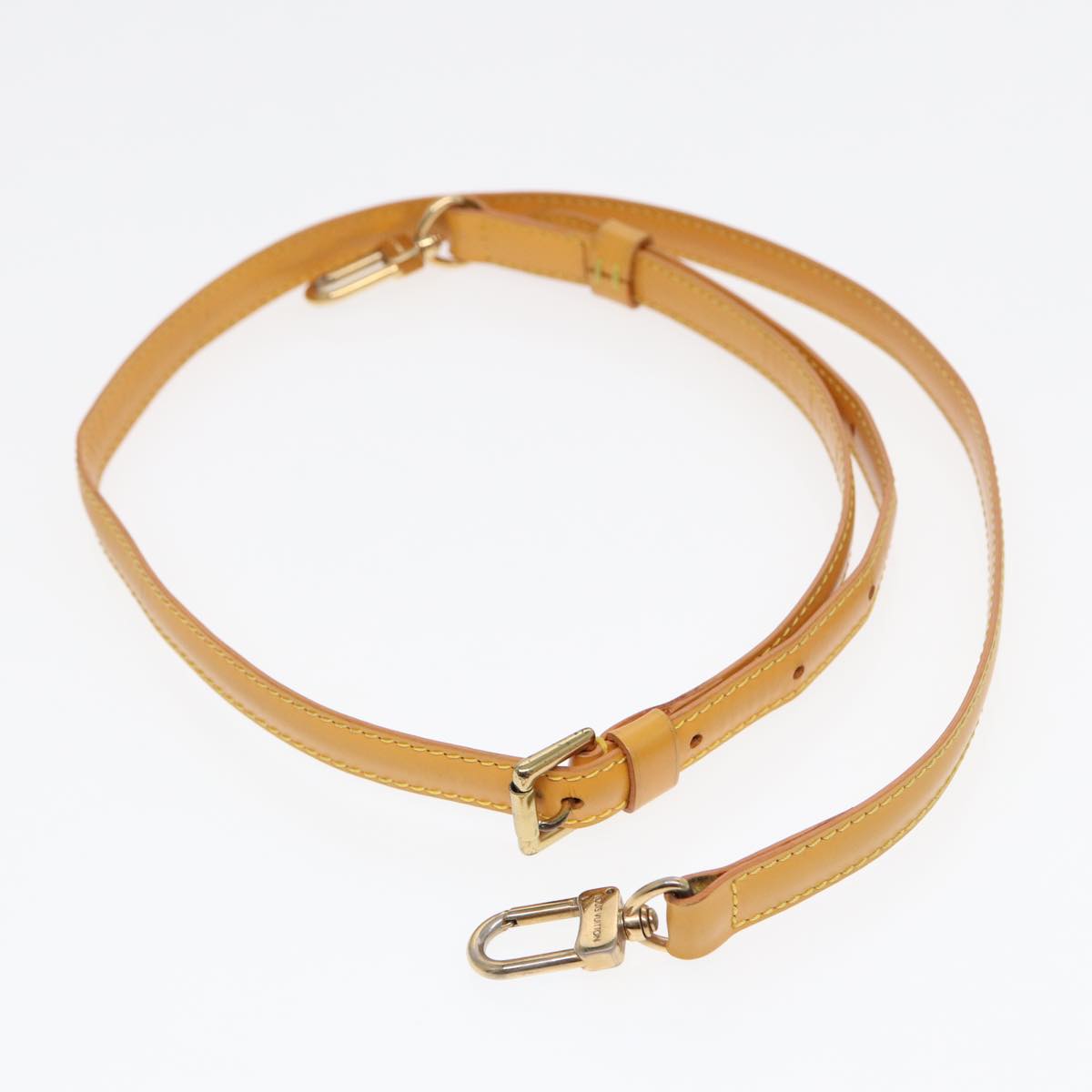 LOUIS VUITTON Epi Adjustable Shoulder Strap 37""""-44.1"""" Yellow LV Auth 86278