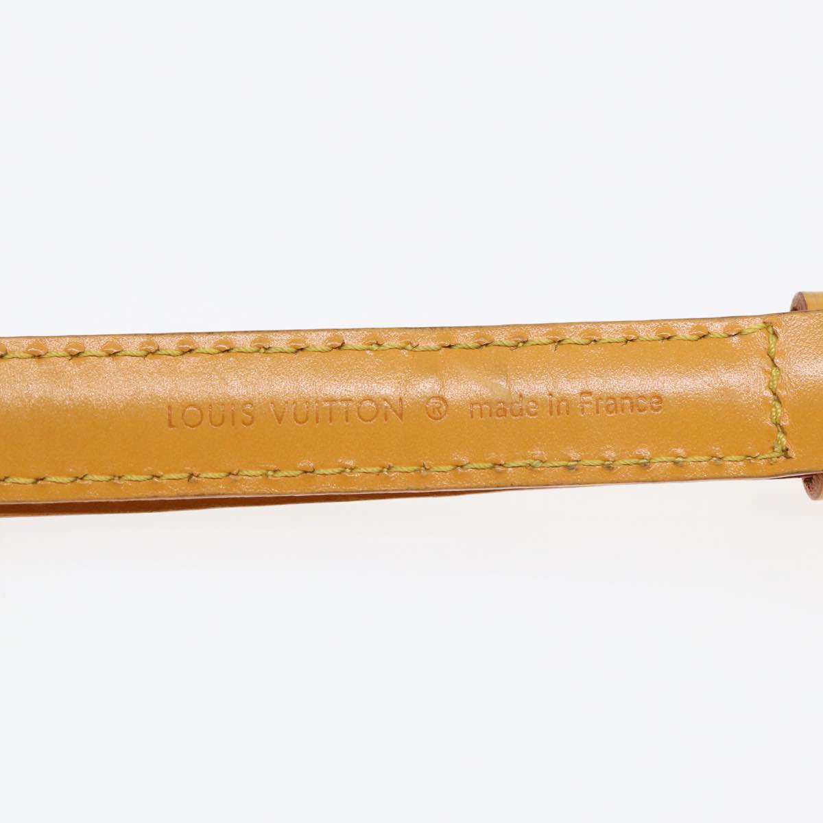 LOUIS VUITTON Epi Adjustable Shoulder Strap 37""""-44.1"""" Yellow LV Auth 86278