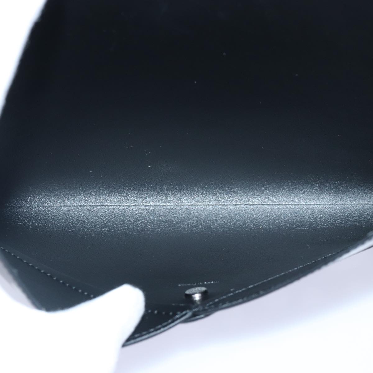 LOUIS VUITTON Epi Yayoi Kusama Pochette Kirigami Pouch Black M81959 Auth 86284SM