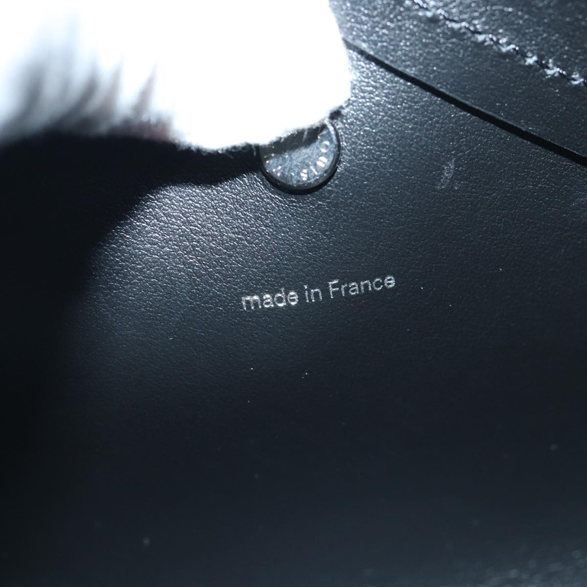 LOUIS VUITTON Epi Yayoi Kusama Pochette Kirigami Pouch Black M81959 Auth 86284SM