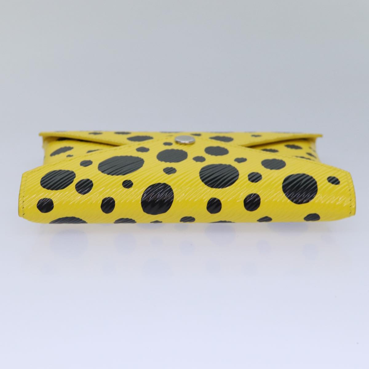 LOUIS VUITTON Epi Yayoi Kusama Pochette Kirigami Pouch Black M81959 Auth 86284SM