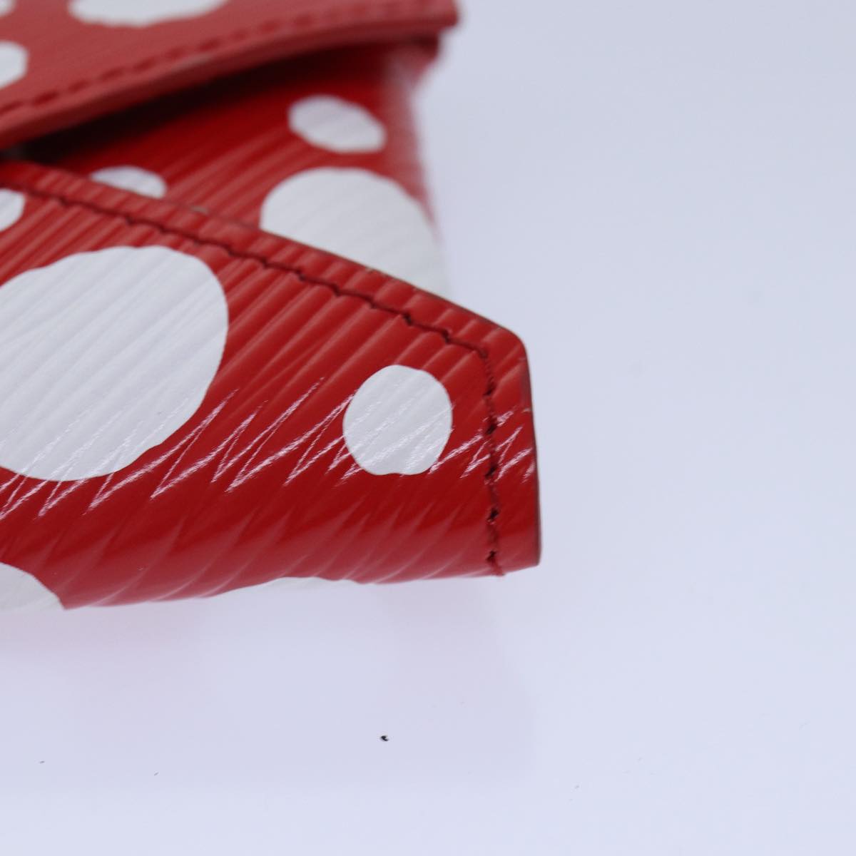 LOUIS VUITTON Epi Yayoi Kusama Pochette Kirigami Pouch Black M81959 Auth 86284SM