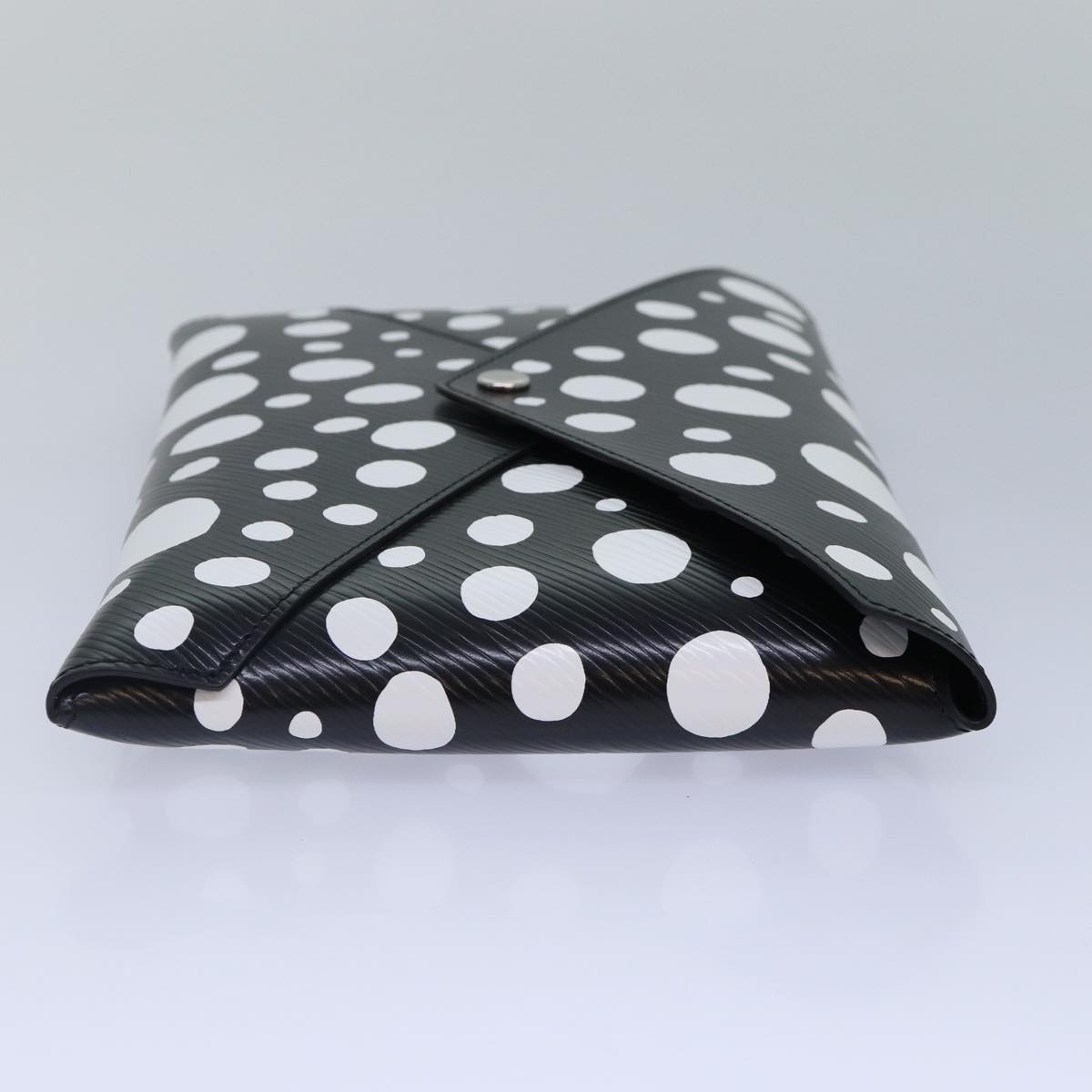 LOUIS VUITTON Epi Yayoi Kusama Pochette Kirigami Pouch Black M81959 Auth 86284SM