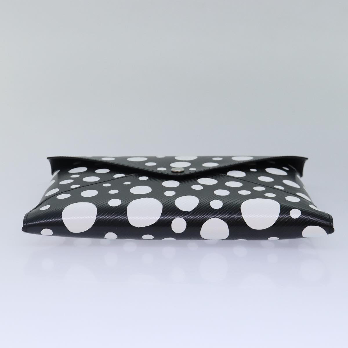LOUIS VUITTON Epi Yayoi Kusama Pochette Kirigami Pouch Black M81959 Auth 86284SM