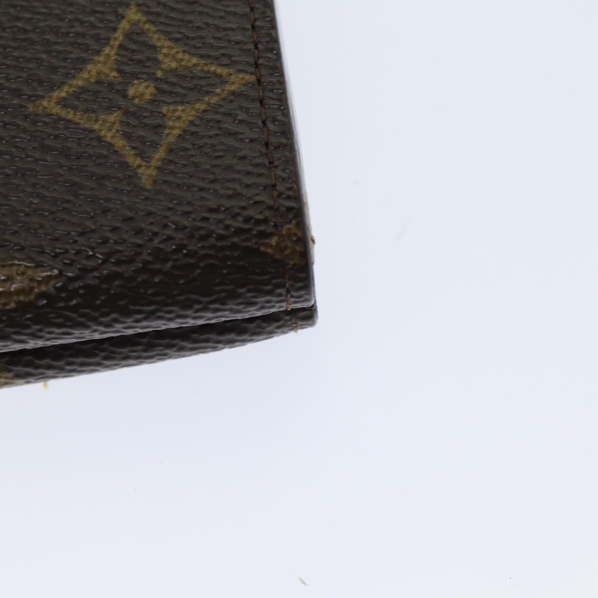 LOUIS VUITTON Monogram Portefeuille Elise Trifold Wallet M61654 LV Auth 86291