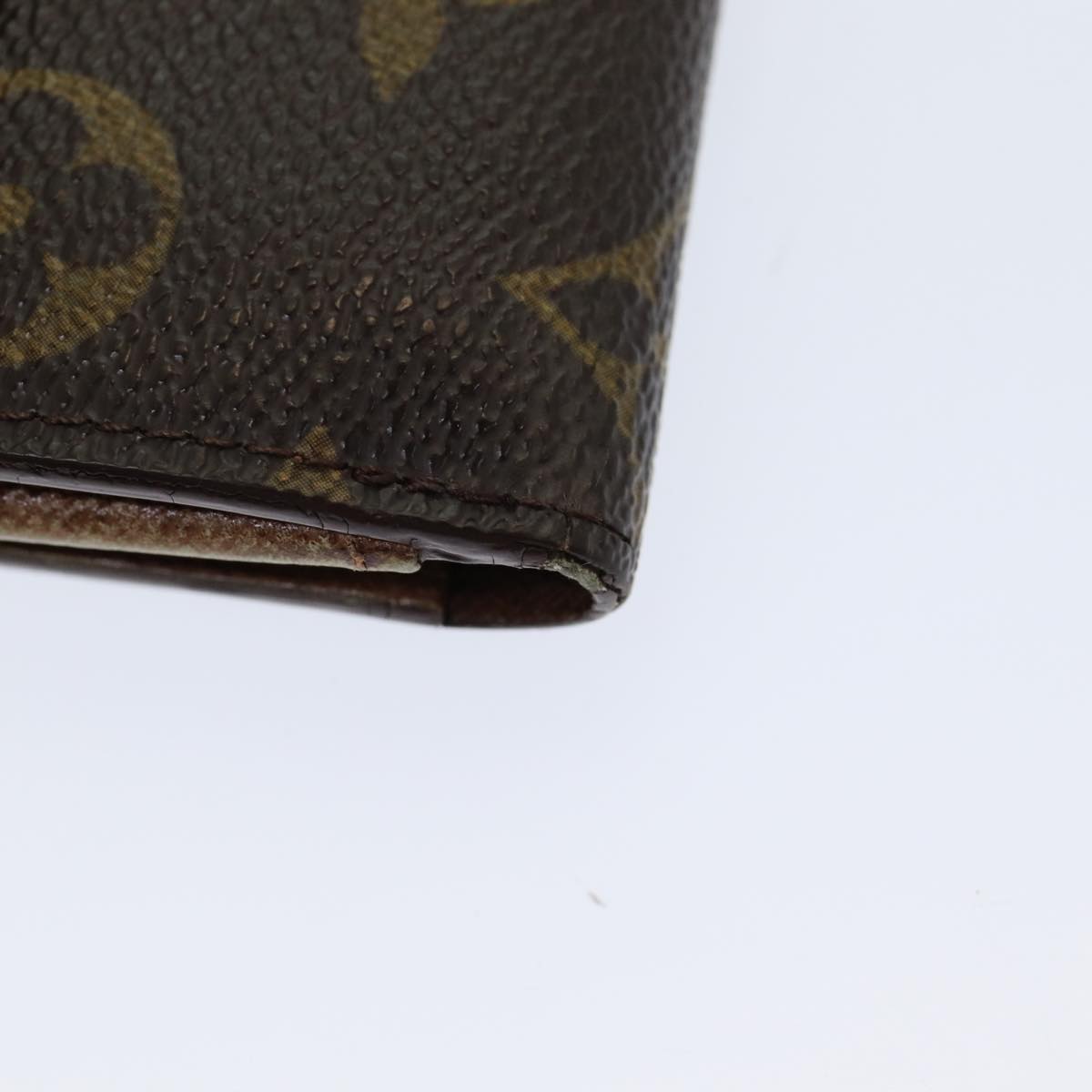 LOUIS VUITTON Monogram Portefeuille Elise Trifold Wallet M61654 LV Auth 86291