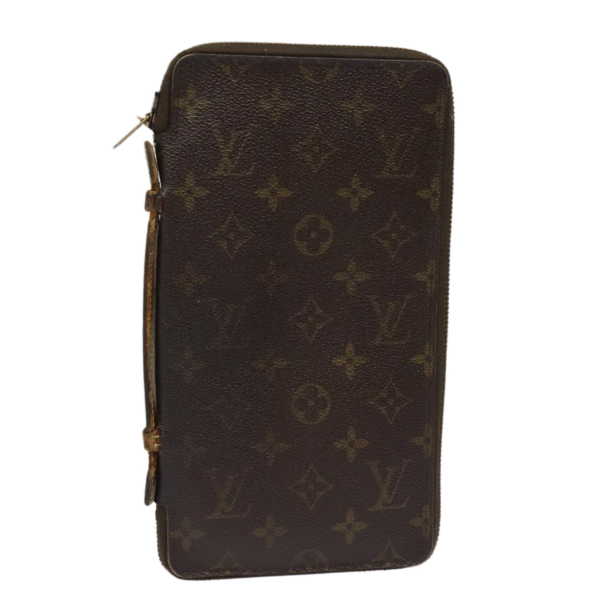 LOUIS VUITTON Monogram Organizer De Voyage Travel Case M60120 LV Auth 86310