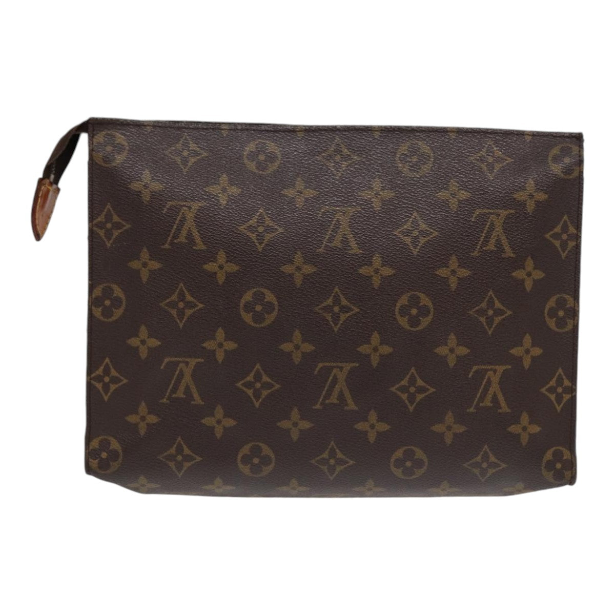 LOUIS VUITTON Monogram Poche Toilette 26 Pouch M47542 LV Auth 86316