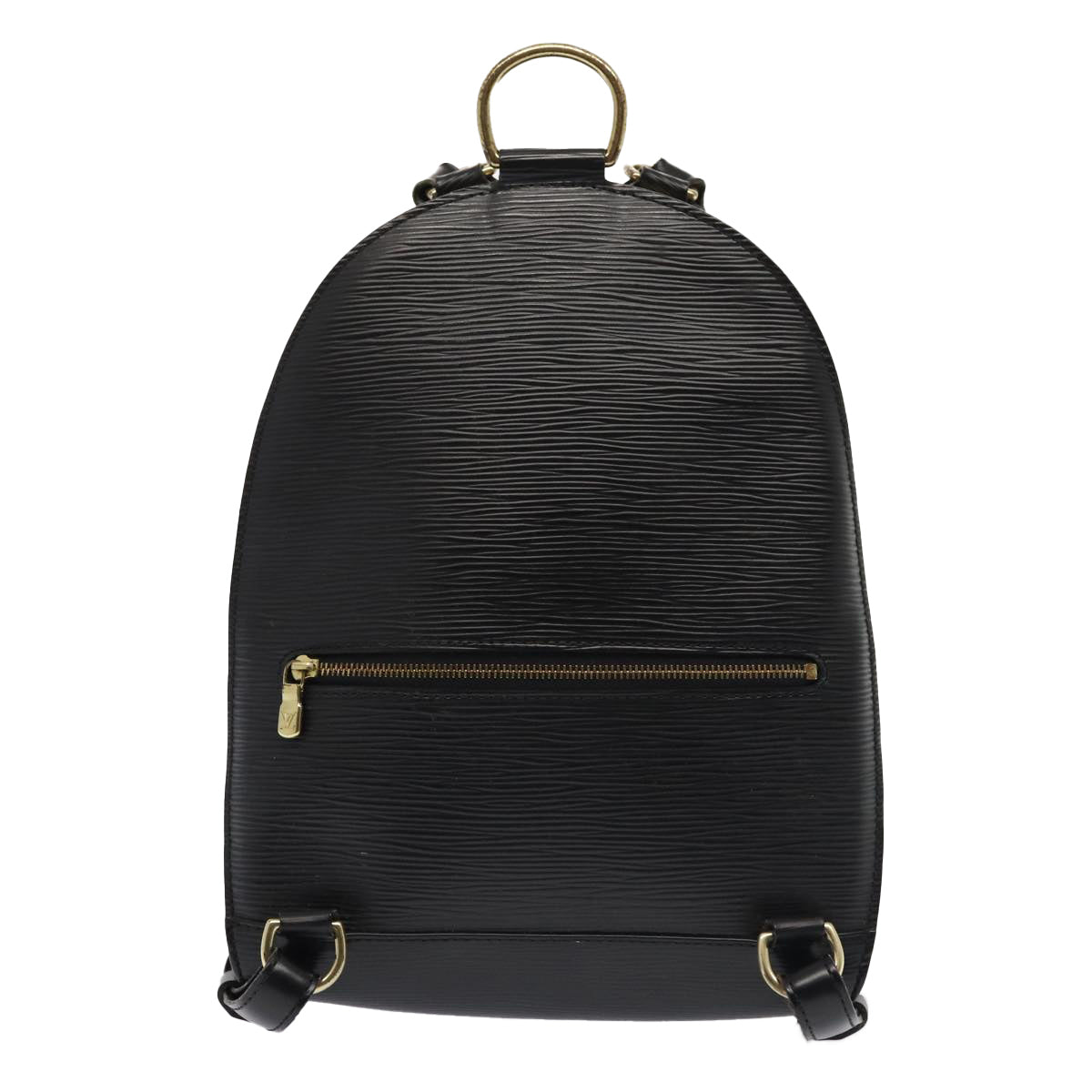 LOUIS VUITTON Epi Mabillon Backpack Black M52232 LV Auth 86372