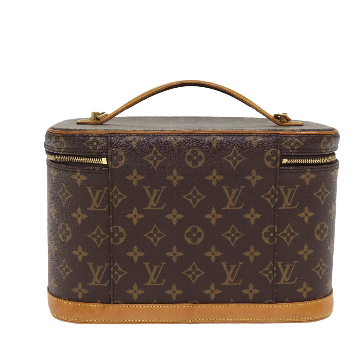 LOUIS VUITTON Monogram Nice Hand Bag M47280 LV Auth 86473