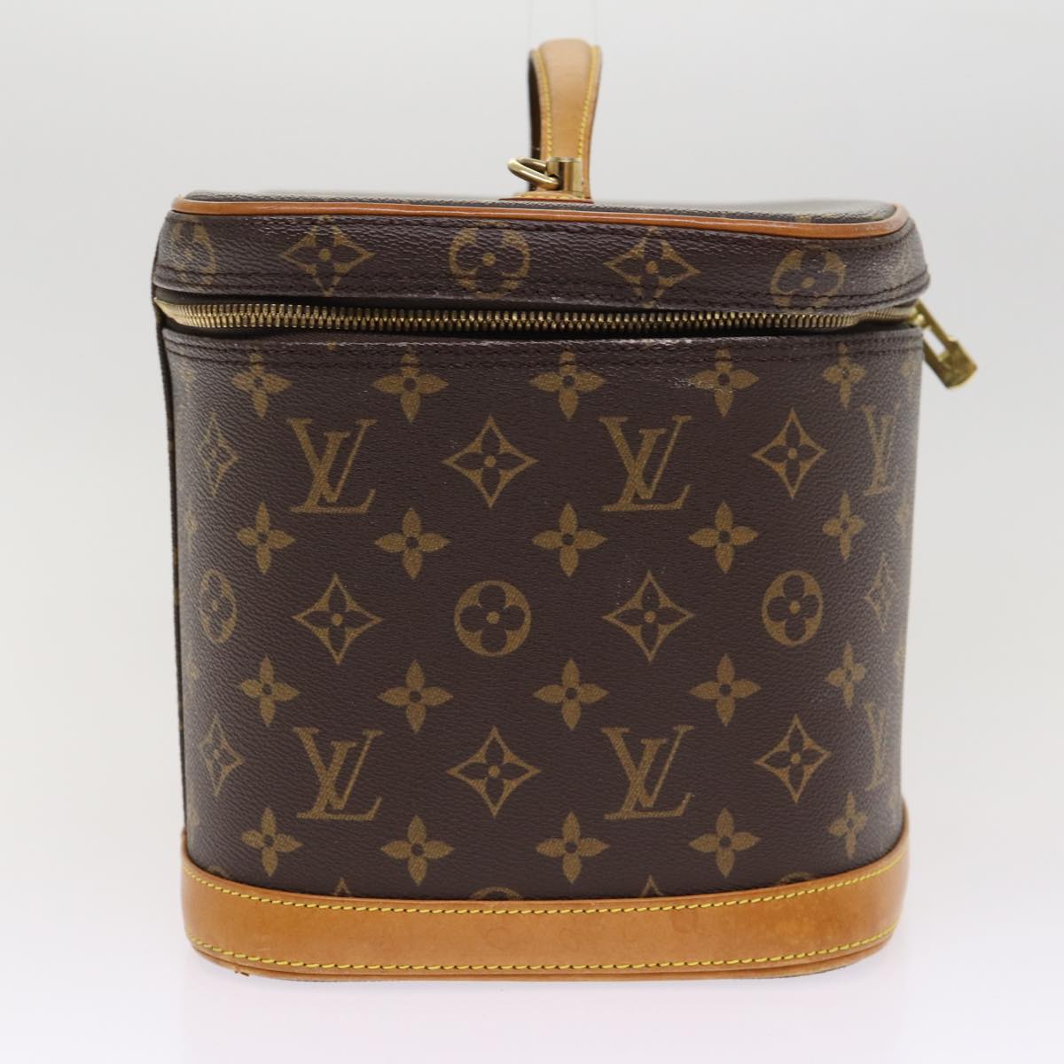 LOUIS VUITTON Monogram Nice Hand Bag M47280 LV Auth 86473