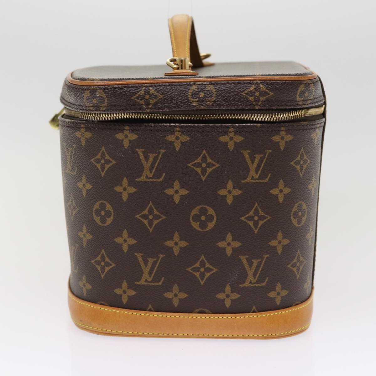 LOUIS VUITTON Monogram Nice Hand Bag M47280 LV Auth 86473