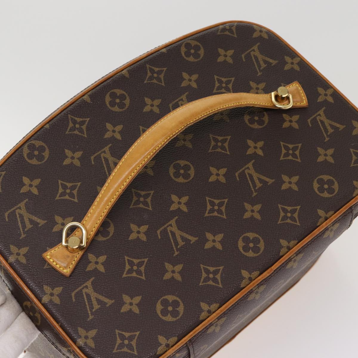 LOUIS VUITTON Monogram Nice Hand Bag M47280 LV Auth 86473