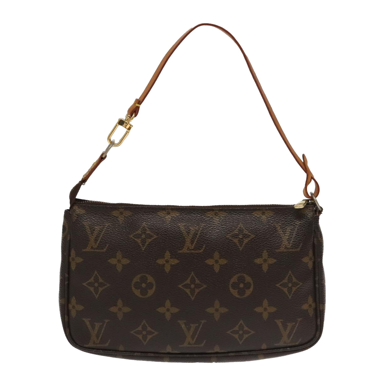 LOUIS VUITTON Monogram Pochette Accessoires Pouch M51980 LV Auth 86490