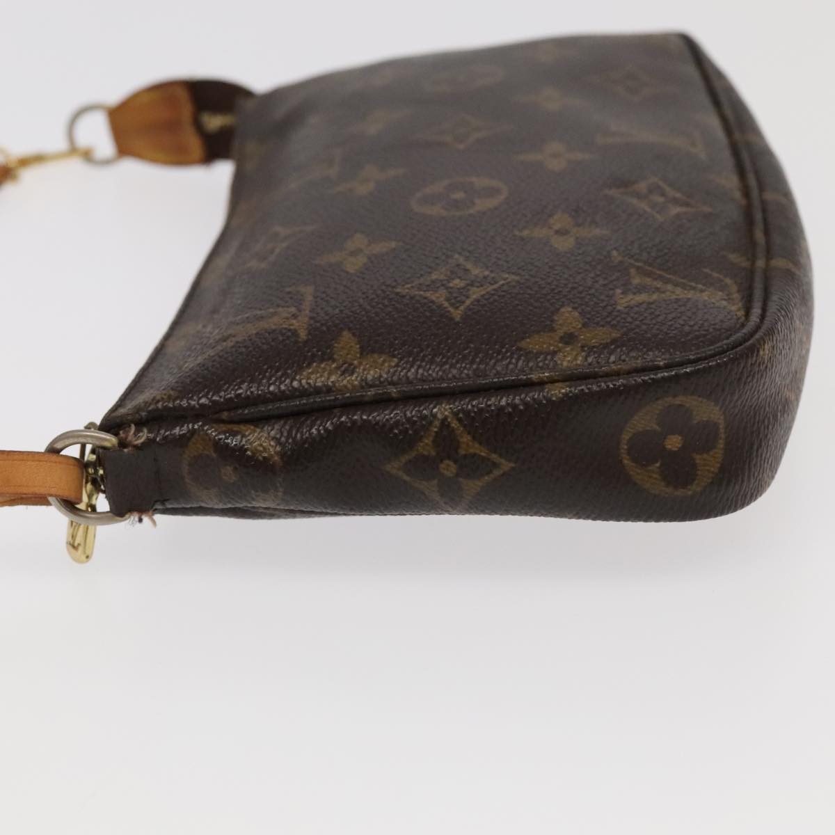 LOUIS VUITTON Monogram Pochette Accessoires Pouch M51980 LV Auth 86490