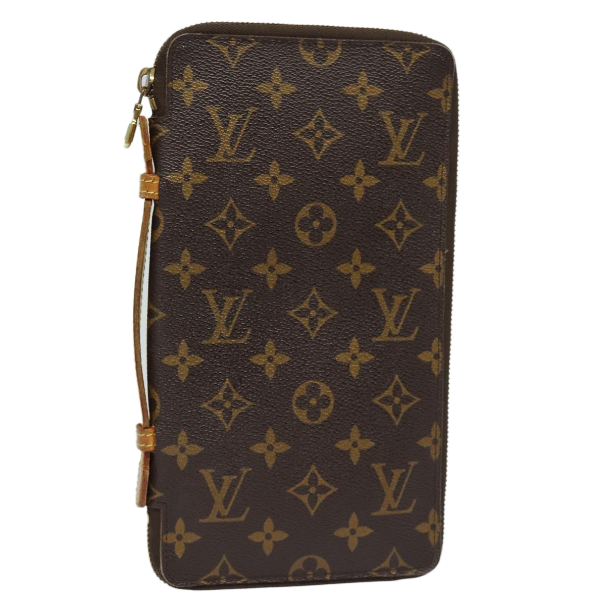 LOUIS VUITTON Monogram Organizer De Voyage Travel Case M60120 LV Auth 86494