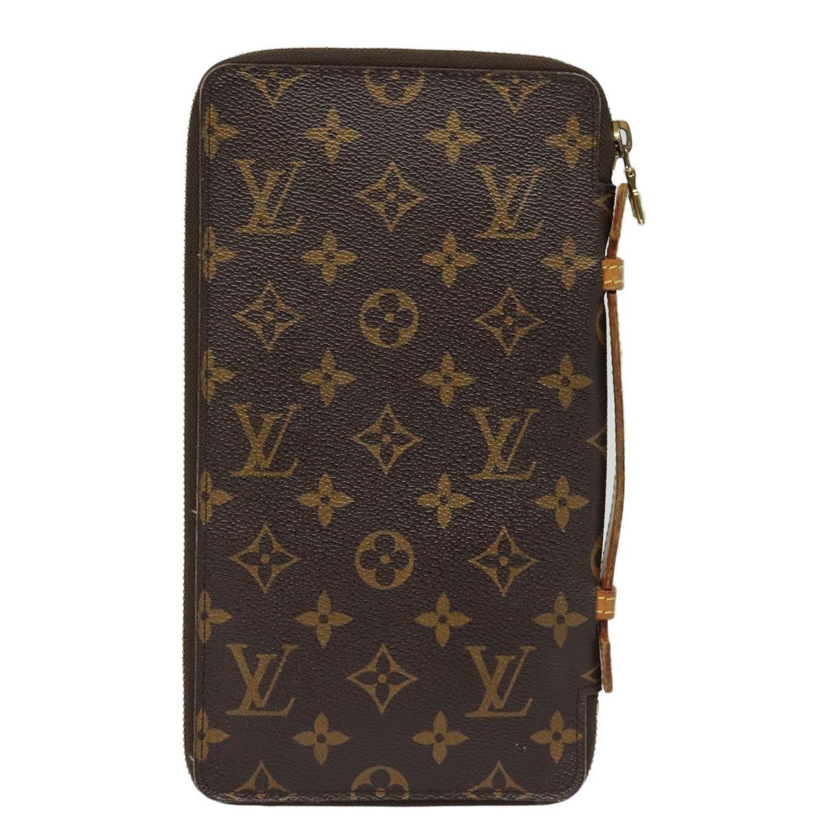 LOUIS VUITTON Monogram Organizer De Voyage Travel Case M60120 LV Auth 86494