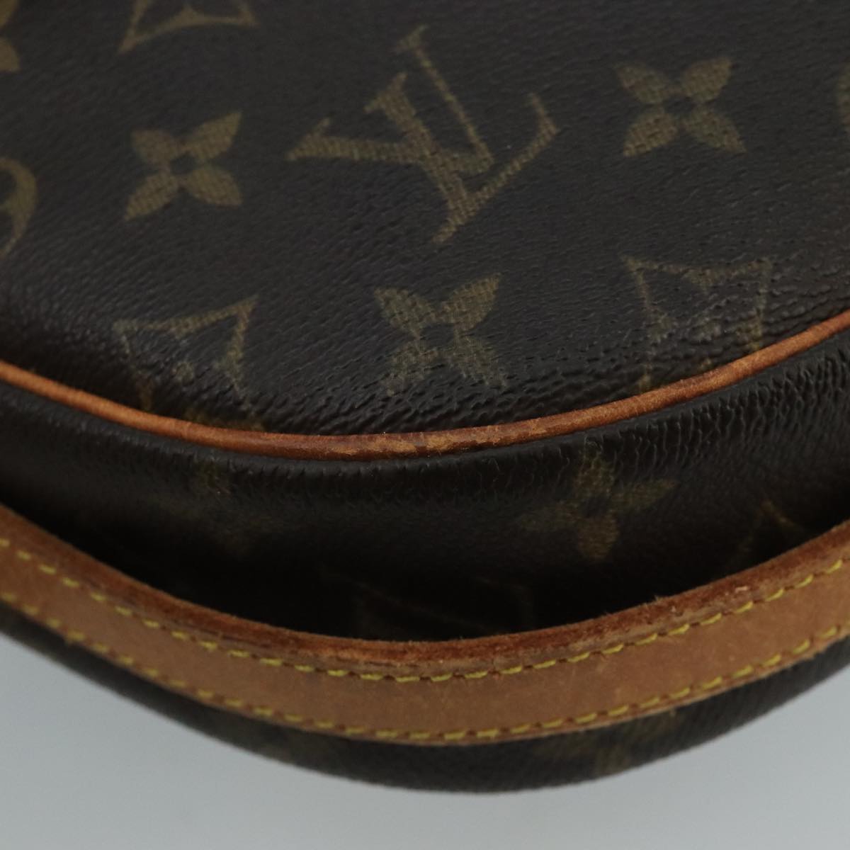 LOUIS VUITTON Monogram Jeune Fille MM Shoulder Bag M51226 LV Auth 86500