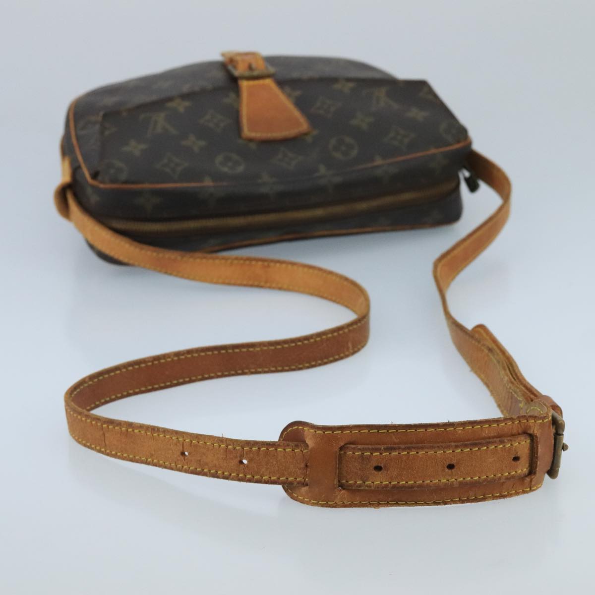 LOUIS VUITTON Monogram Jeune Fille MM Shoulder Bag M51226 LV Auth 86500