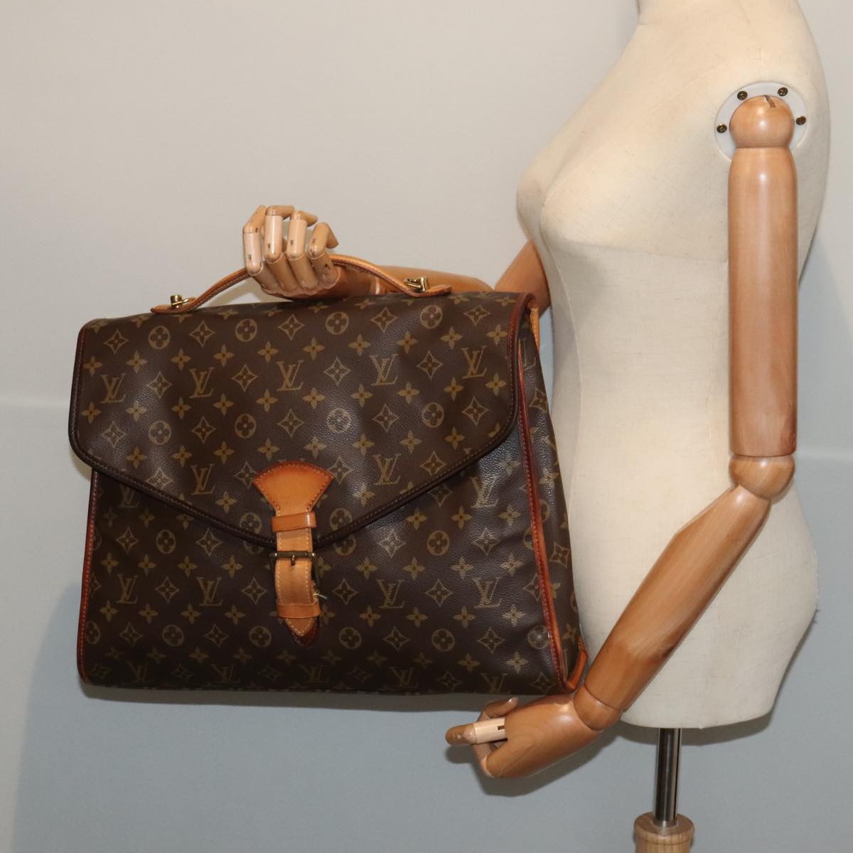 LOUIS VUITTON Monogram Beverly Hand Bag 2way M51120 LV Auth 86606