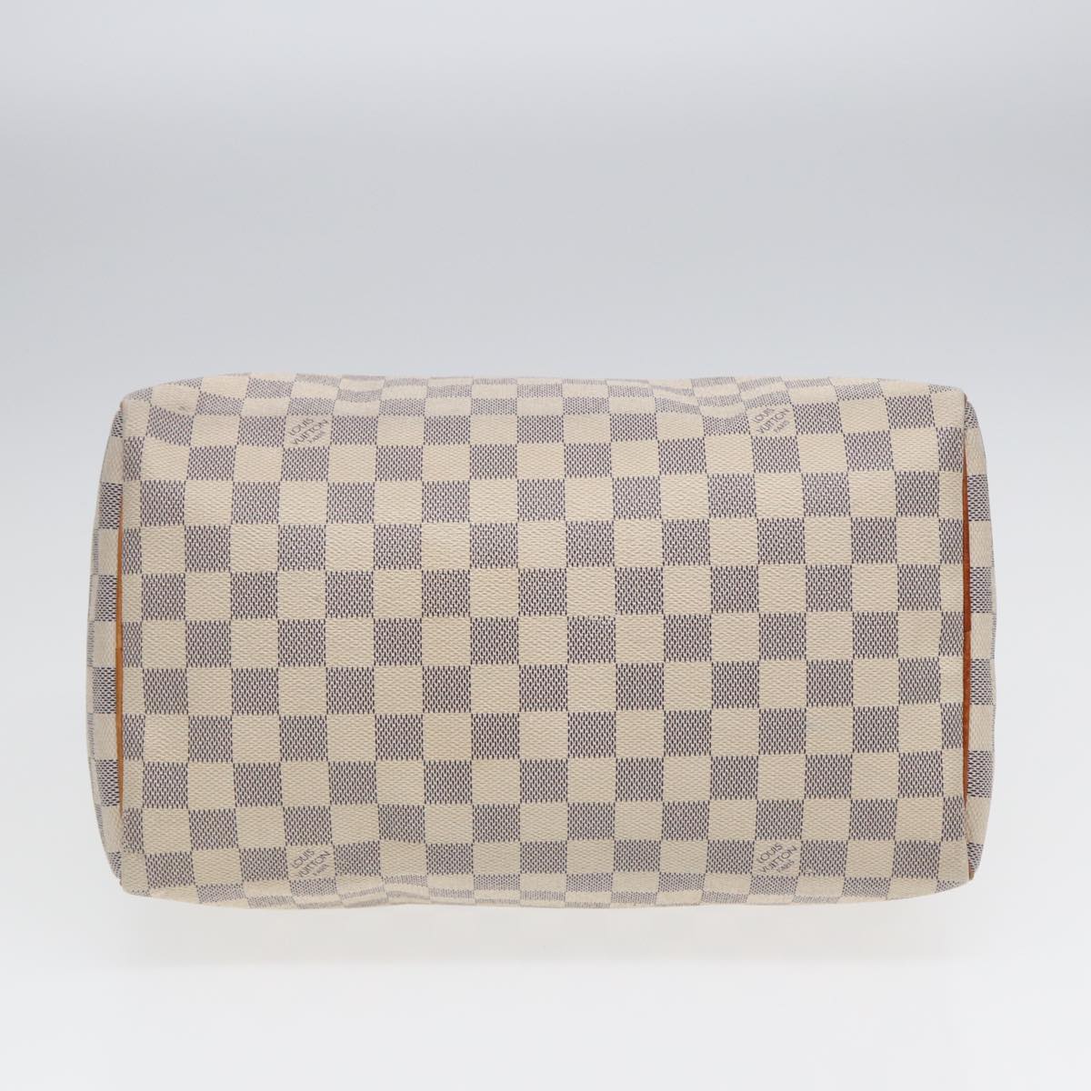 LOUIS VUITTON Damier Azur Speedy 30 Hand Bag N41533 LV Auth 86653