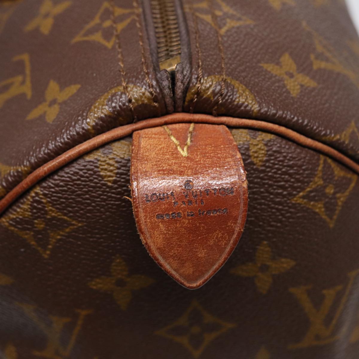 LOUIS VUITTON Monogram Speedy 30 Hand Bag Vintage M41526 LV Auth 86655