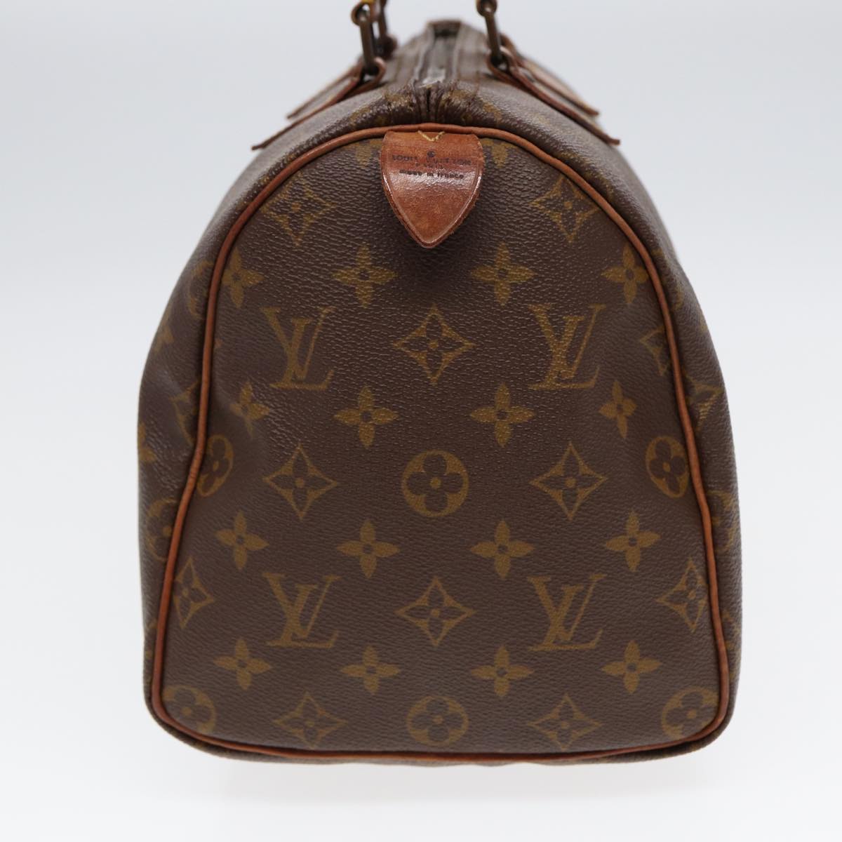 LOUIS VUITTON Monogram Speedy 30 Hand Bag Vintage M41526 LV Auth 86655