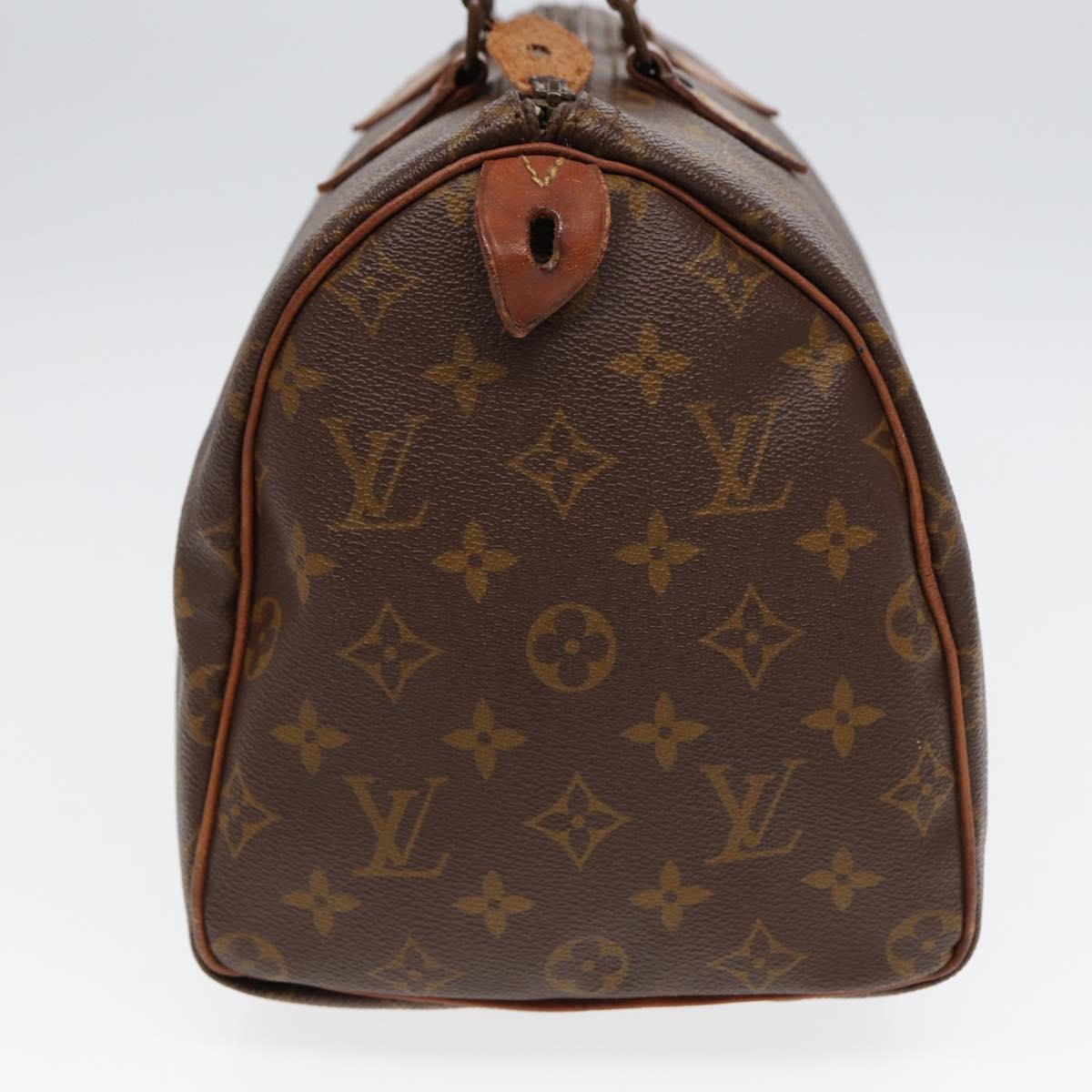 LOUIS VUITTON Monogram Speedy 30 Hand Bag Vintage M41526 LV Auth 86655