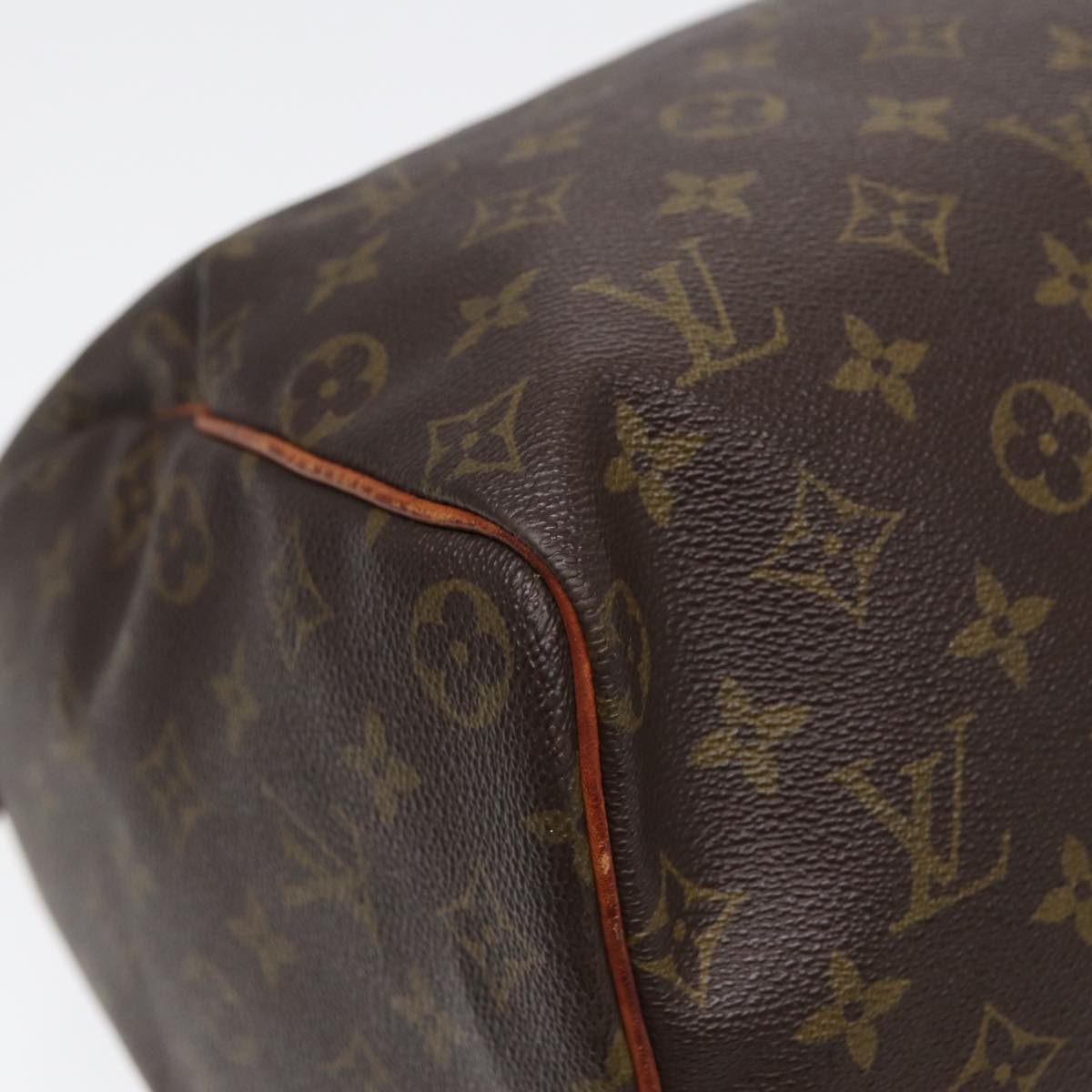 LOUIS VUITTON Monogram Speedy 40 Hand Bag M41522 LV Auth 86656