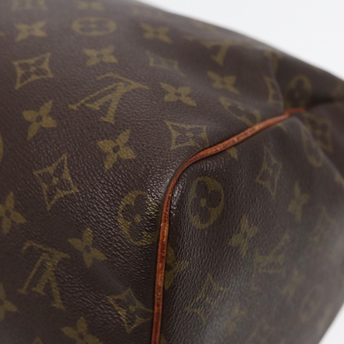 LOUIS VUITTON Monogram Speedy 40 Hand Bag M41522 LV Auth 86656