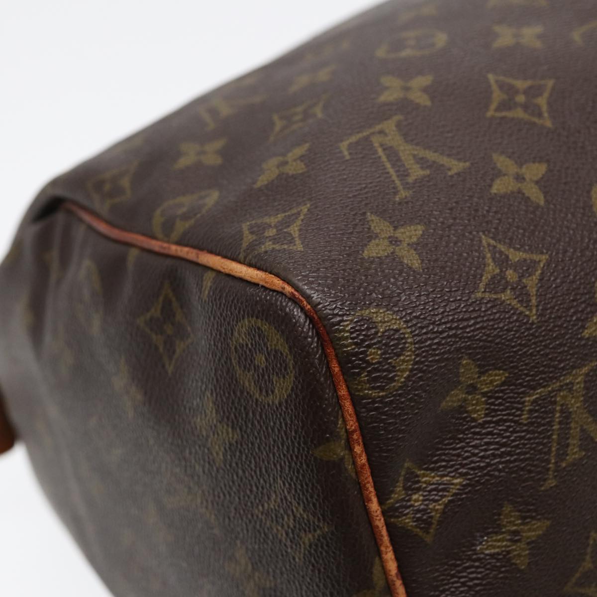 LOUIS VUITTON Monogram Speedy 40 Hand Bag M41522 LV Auth 86656