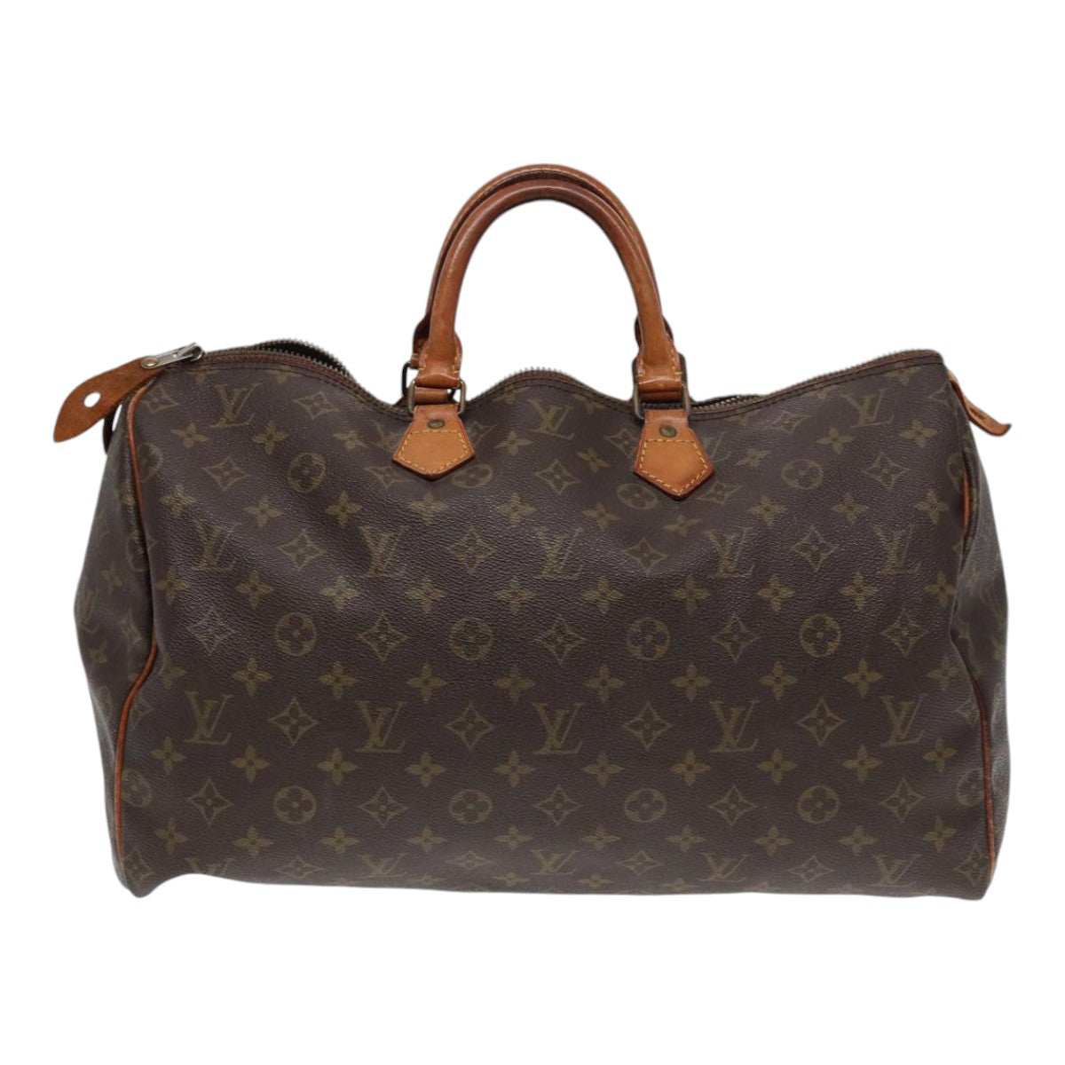 LOUIS VUITTON Monogram Speedy 40 Hand Bag M41522 LV Auth 86656