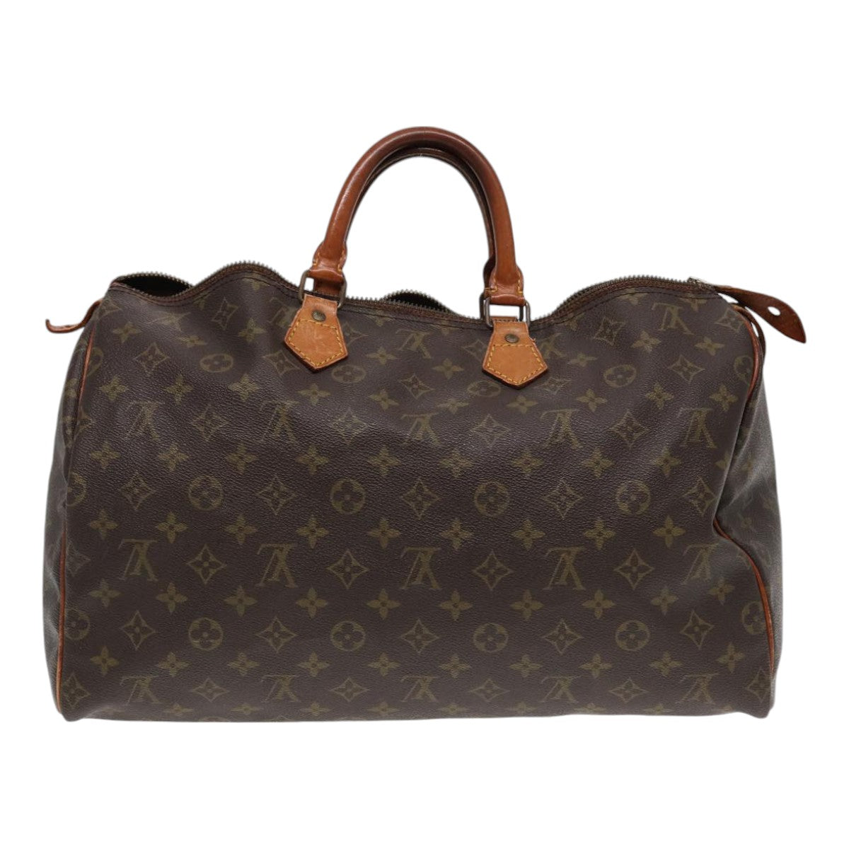 LOUIS VUITTON Monogram Speedy 40 Hand Bag M41522 LV Auth 86656