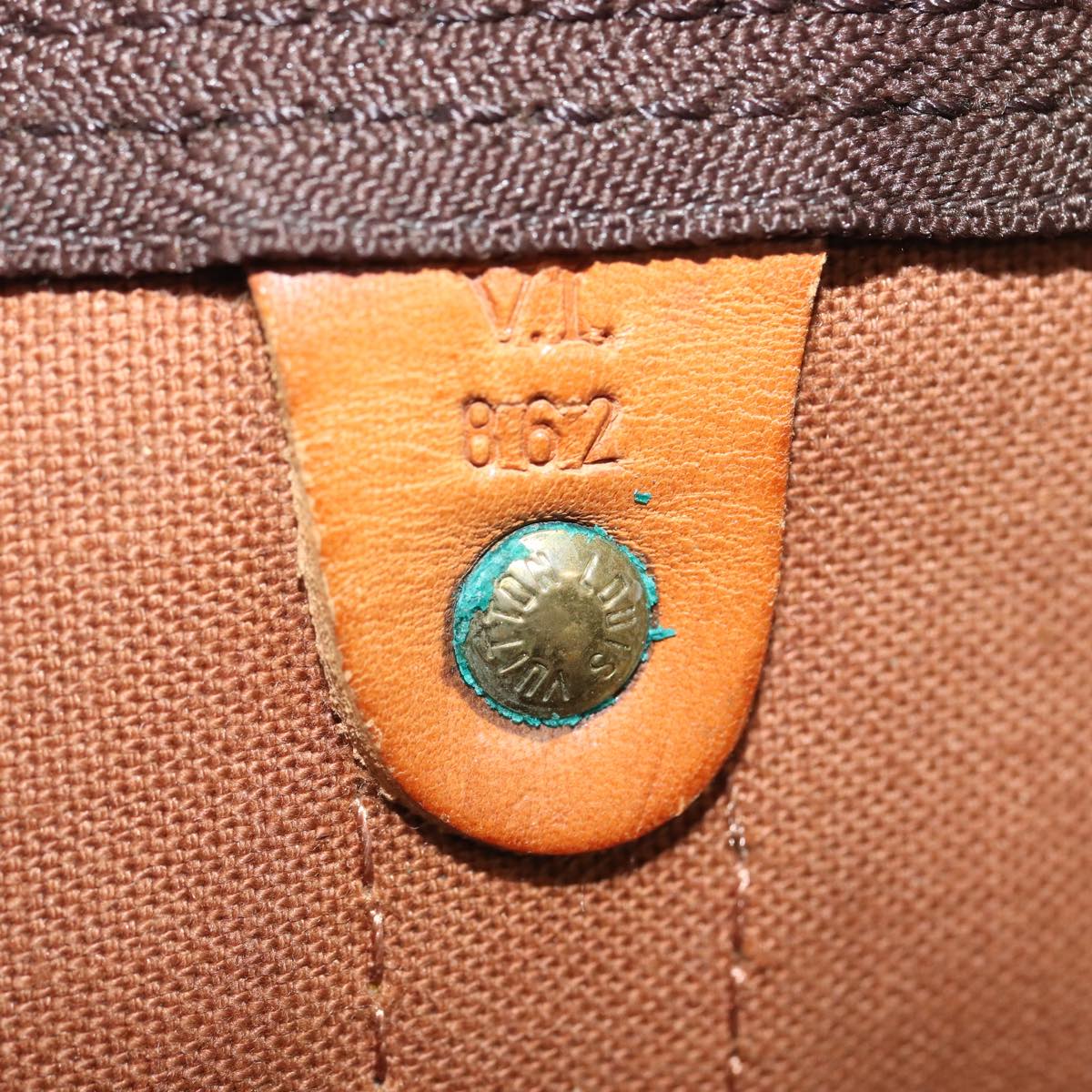 LOUIS VUITTON Monogram Keepall 60 Boston Bag M41422 LV Auth 86740