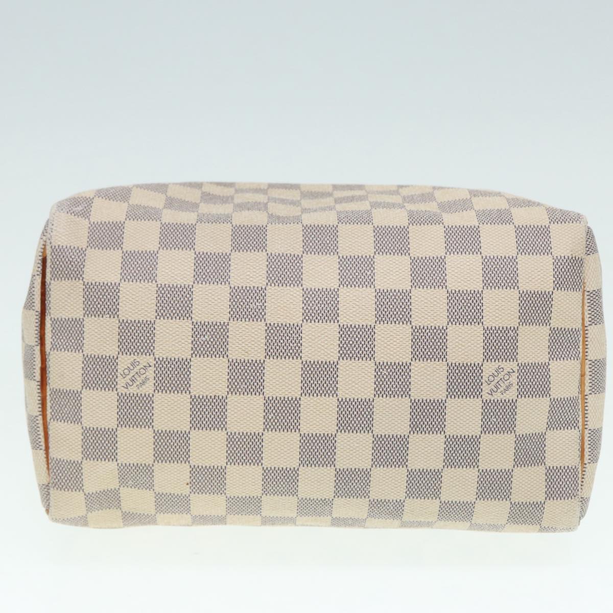 LOUIS VUITTON Damier Azur Speedy 25 Hand Bag N41534 LV Auth 86744