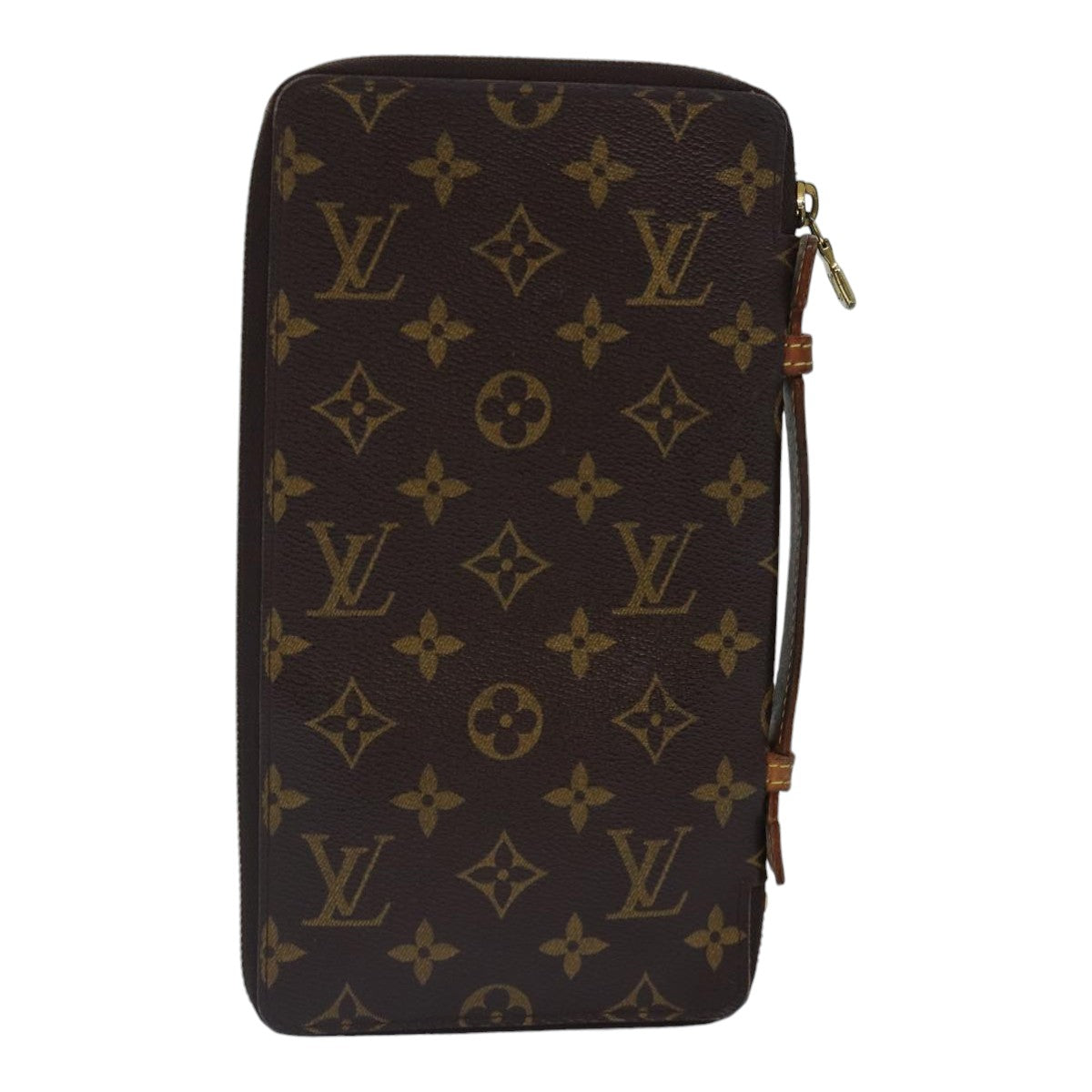 LOUIS VUITTON Monogram Organizer De Voyage Travel Case M60120 LV Auth 86748