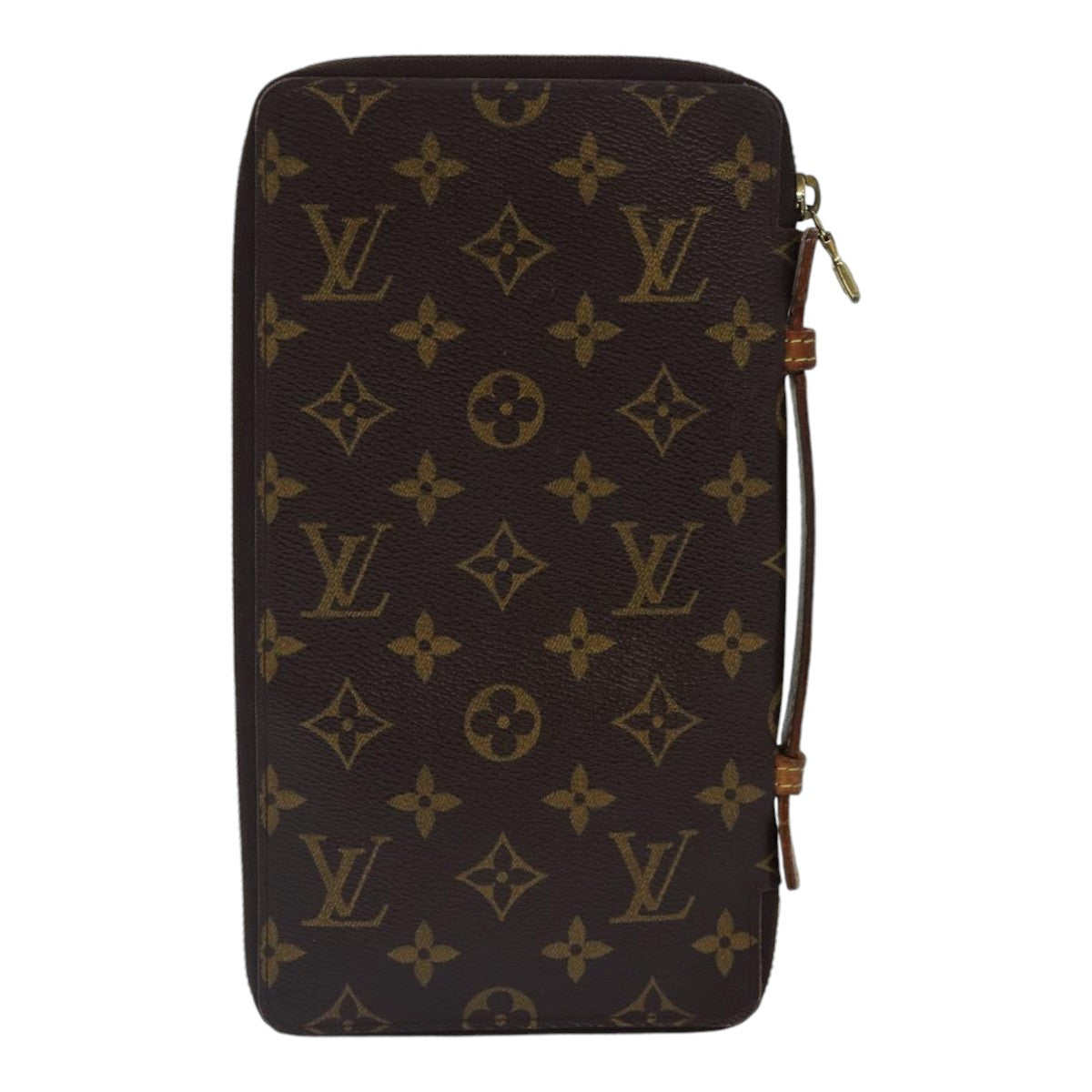 LOUIS VUITTON Monogram Organizer De Voyage Travel Case M60120 LV Auth 86748