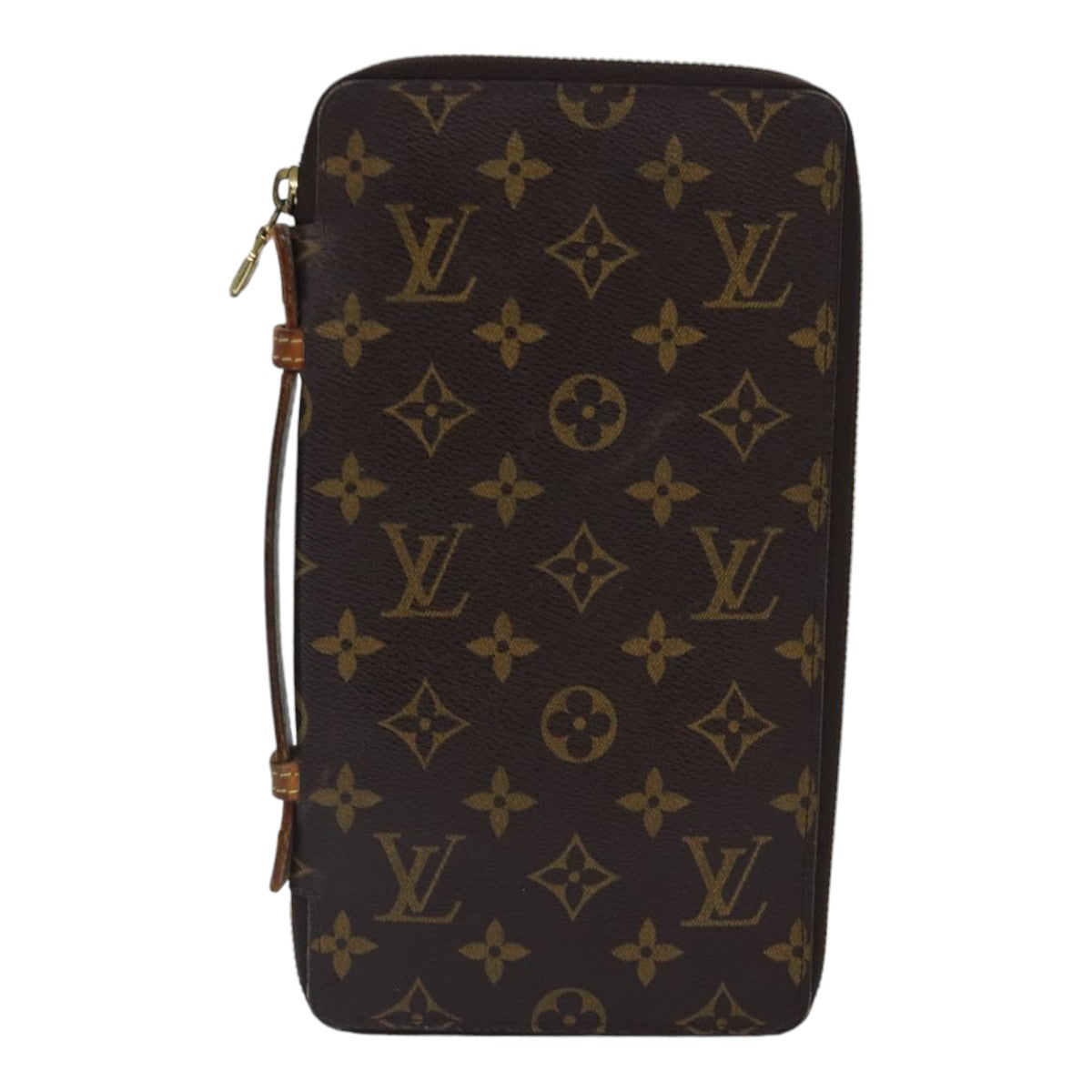 LOUIS VUITTON Monogram Organizer De Voyage Travel Case M60120 LV Auth 86748