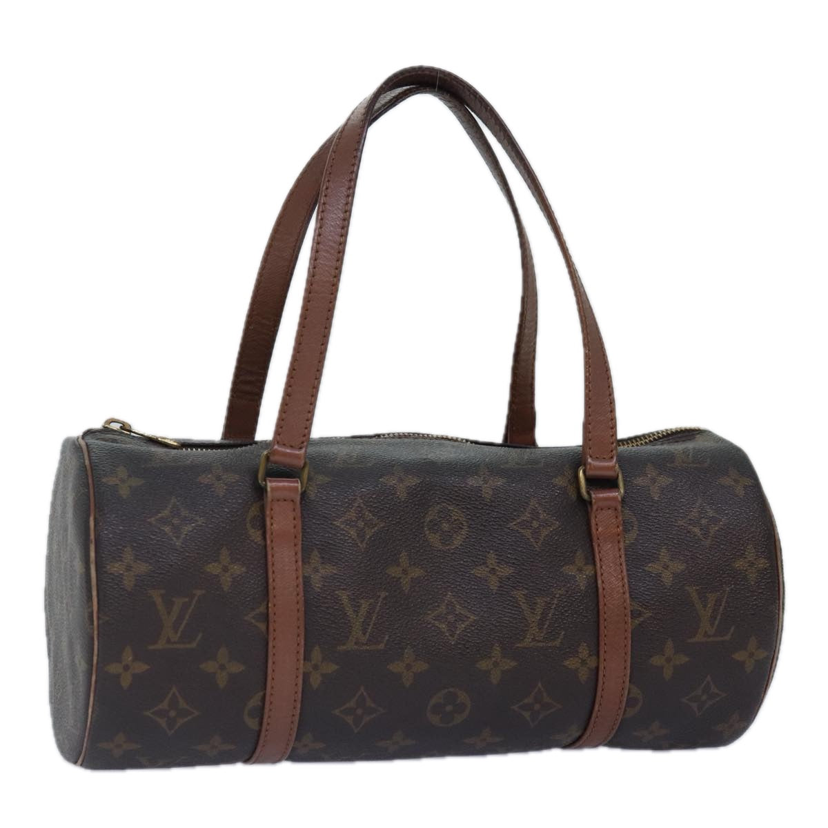 LOUIS VUITTON Monogram Papillon 30 Hand Bag M51385 LV Auth 86779